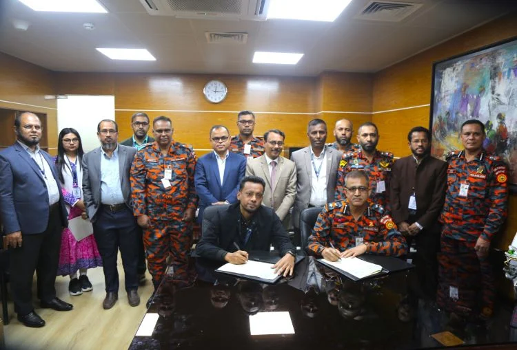 সমঝোতা স্মারক সই, বাংলাদেশ ব্যাংকে থাকবে স্যাটেলাইট ফায়ার স্টেশন